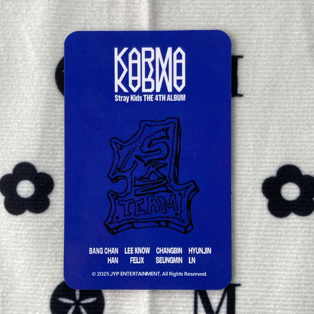 StrayKids ポップアップ ユニフォーム KARMA トレカ アイエン - メルカリ