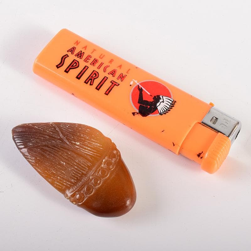 中国 玉石彫刻 筍 根付 C 7932E - メルカリ