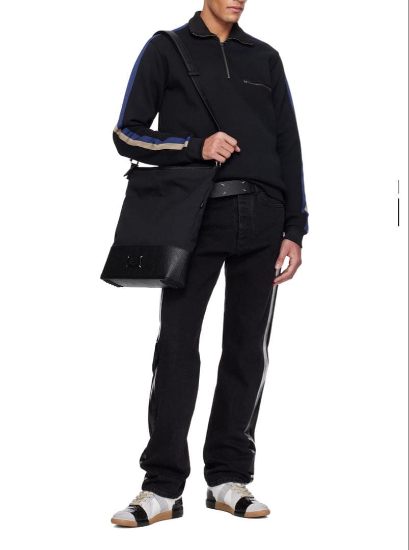 Margiela メゾン マルジェラ 25SS レザー ベルト ステッチ 黒 - メルカリ