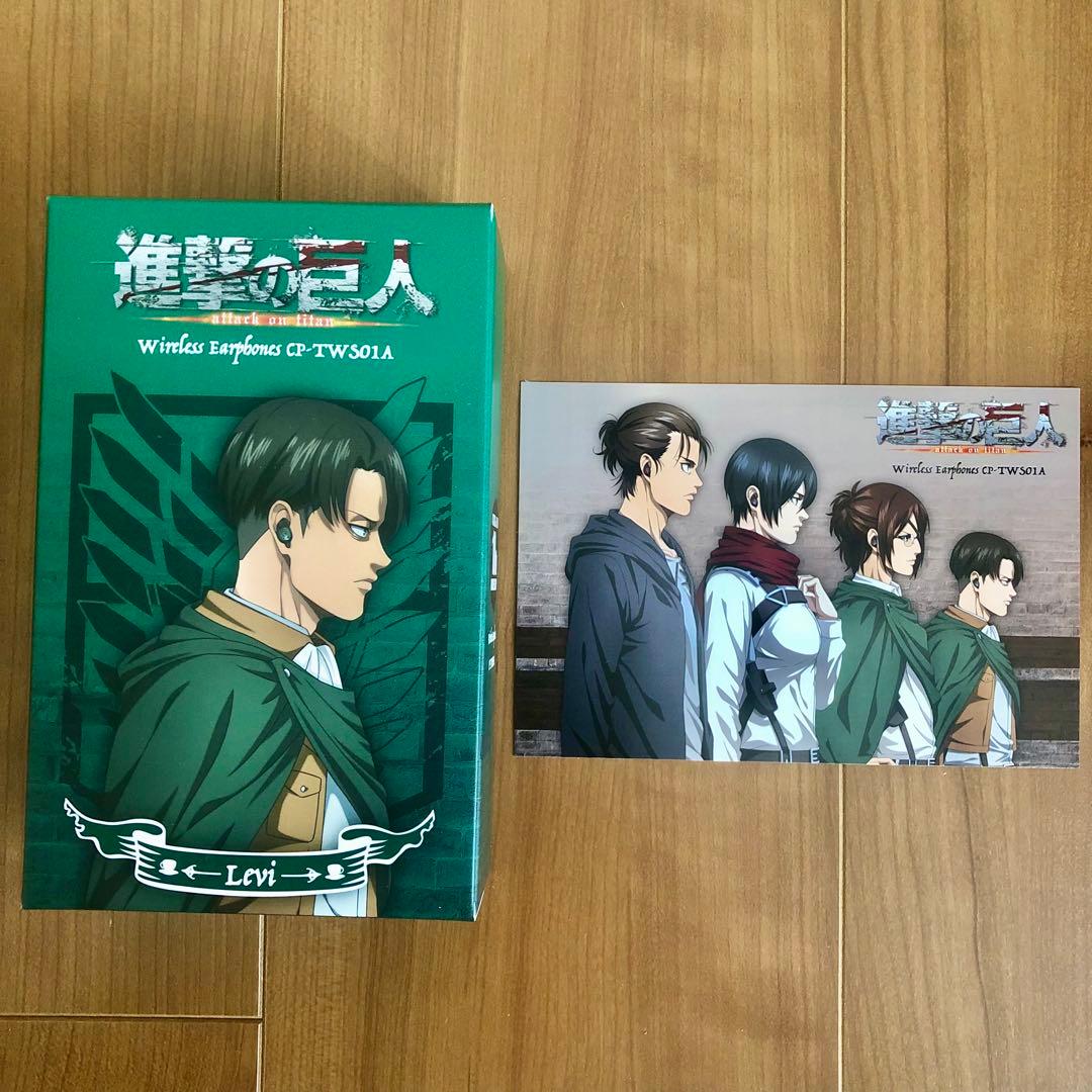 ONKYO 進撃の巨人コラボ リヴァイ ワイヤレスイヤホン オンキヨー
