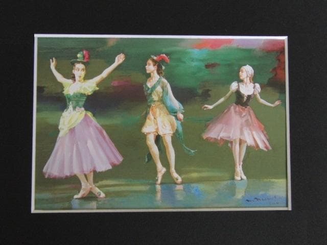 村山直儀、【シンデレラ物語より　悲しみから希望へ】、希少な額装用画集より