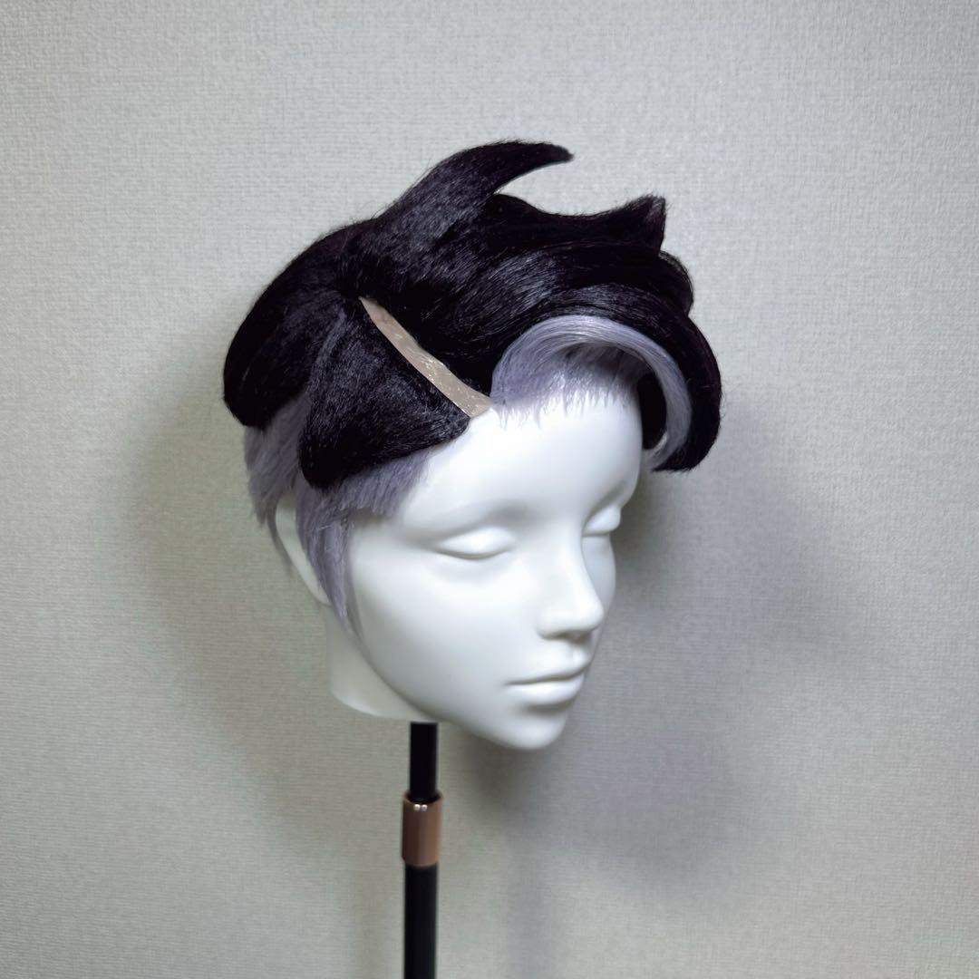 ポケモンZA カラスバ コスプレ ウィッグ 完成品 カットセット済み