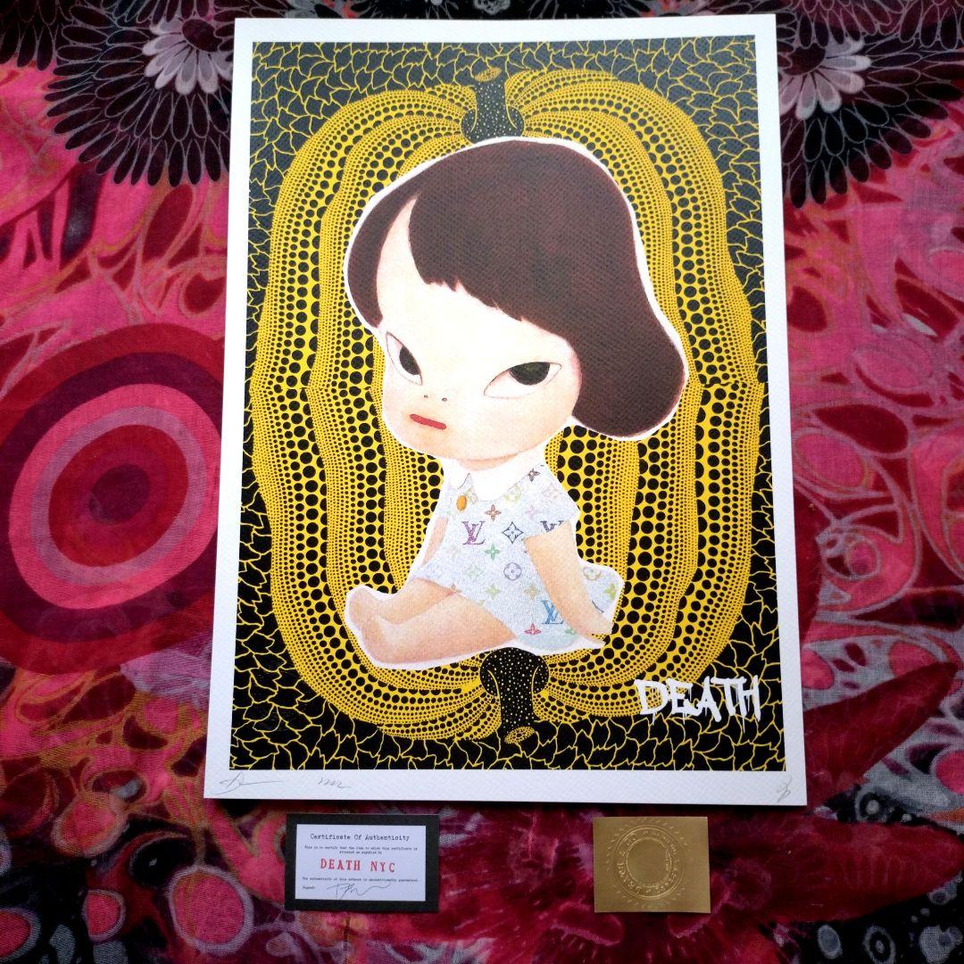 posoko様専用 額装 death nyc 奈良美智 草間彌生 - メルカリ