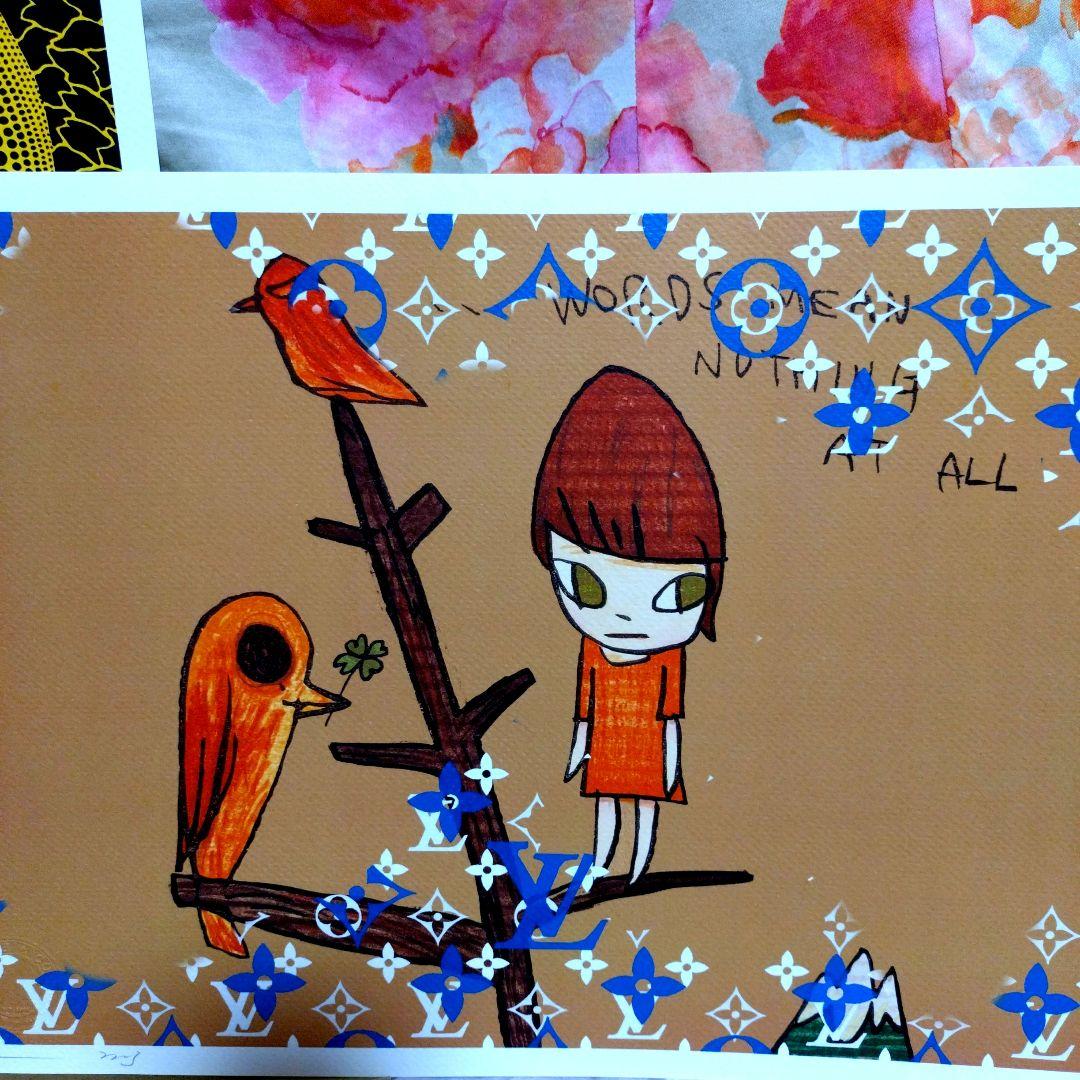 posoko様専用 額装 death nyc 奈良美智 草間彌生 - メルカリ