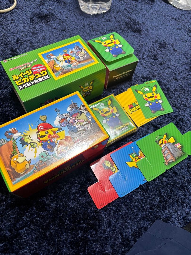 ポケモンカードゲーム ルイージピカチュウ　サプライのみ
