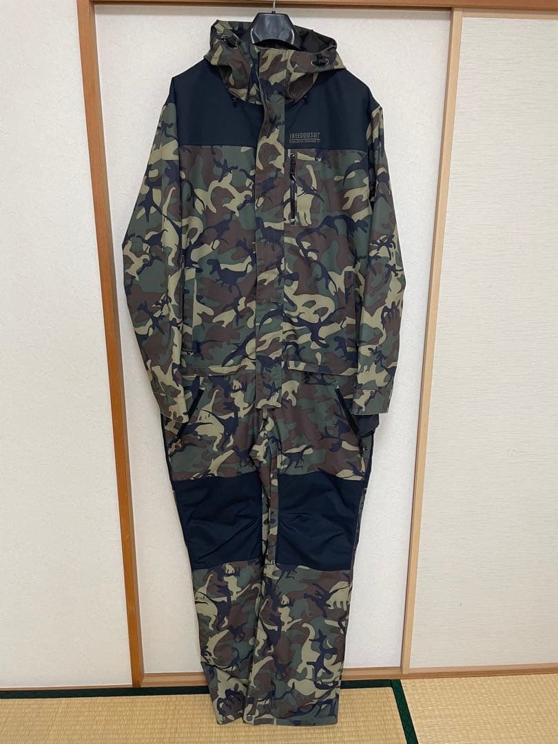 Airblaster フリーダムスーツ Lサイズ 迷彩 カモ ミリタリー