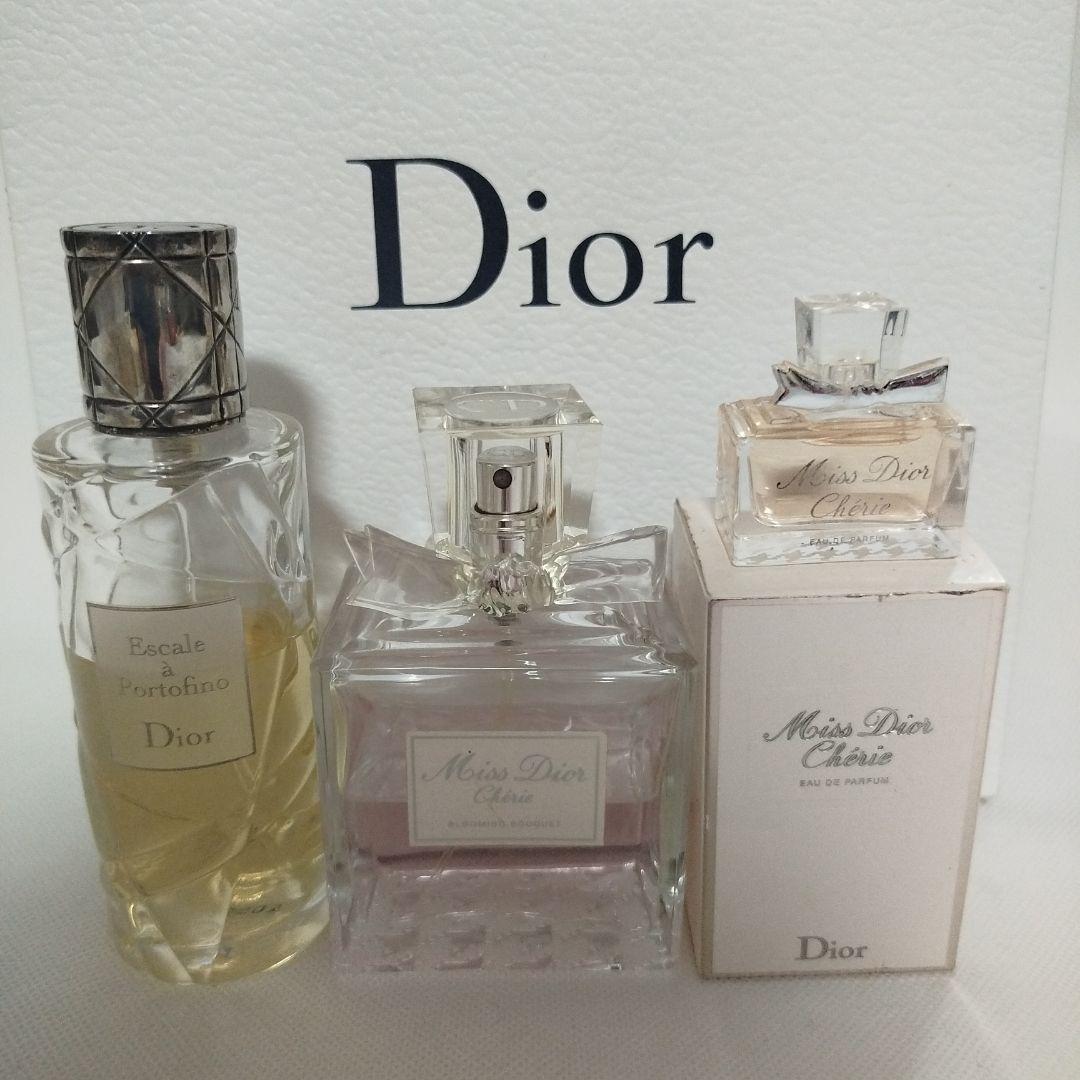 クリスチャン・ディオール　香水セット　紙袋付き。