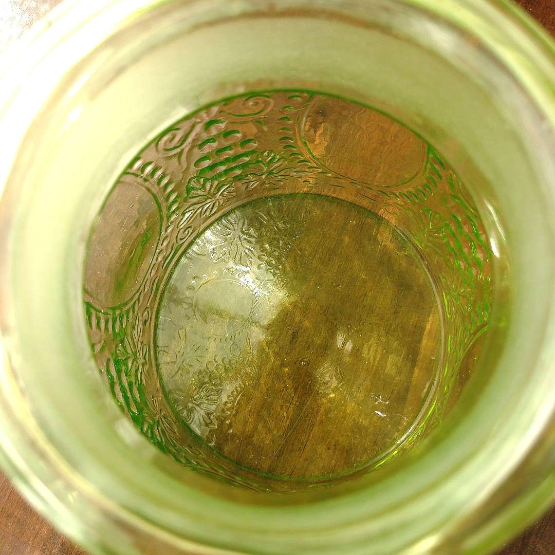 アンティーク 飴屋瓶 あめや瓶 ウランガラス和ガラス 菓子瓶 古道具