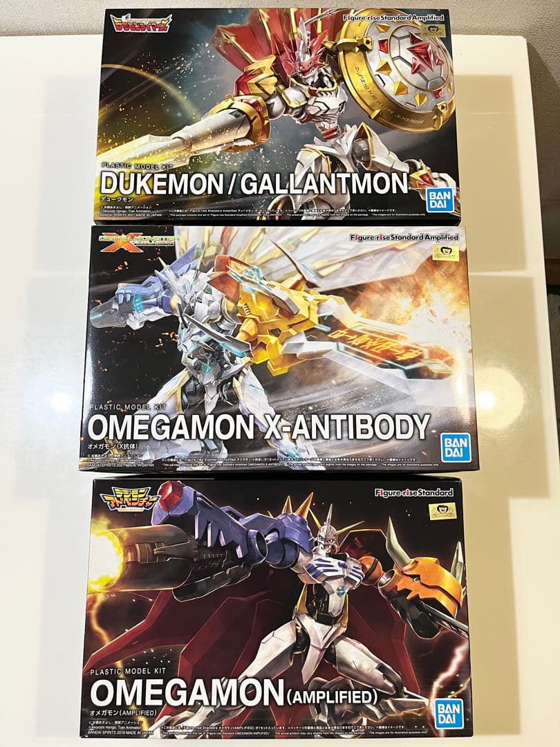 Figure-rise Standard オメガモン デュークモン X抗体 3体 デジモンアドベンチャー』X-進化した究極体！「オメガモン（X抗体