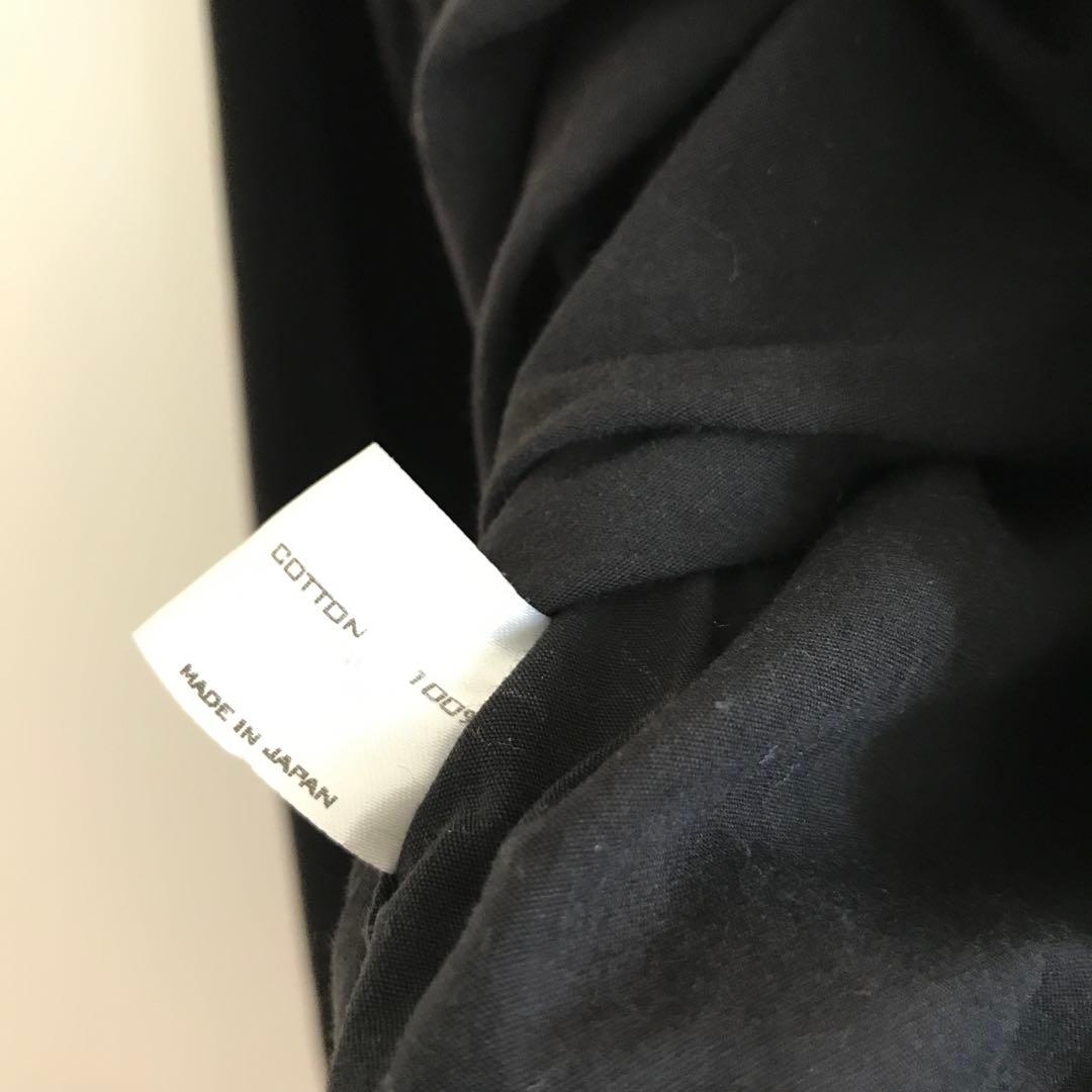 ナンバーナイン03カート期 裏地リバティーブラックシャツ サイズ2