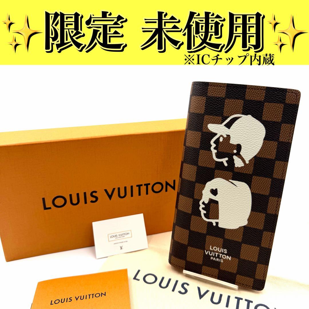 ルイヴィトン ポルトフォイユ ブラザ ダミエ ファレル NIGO コラボ 限定