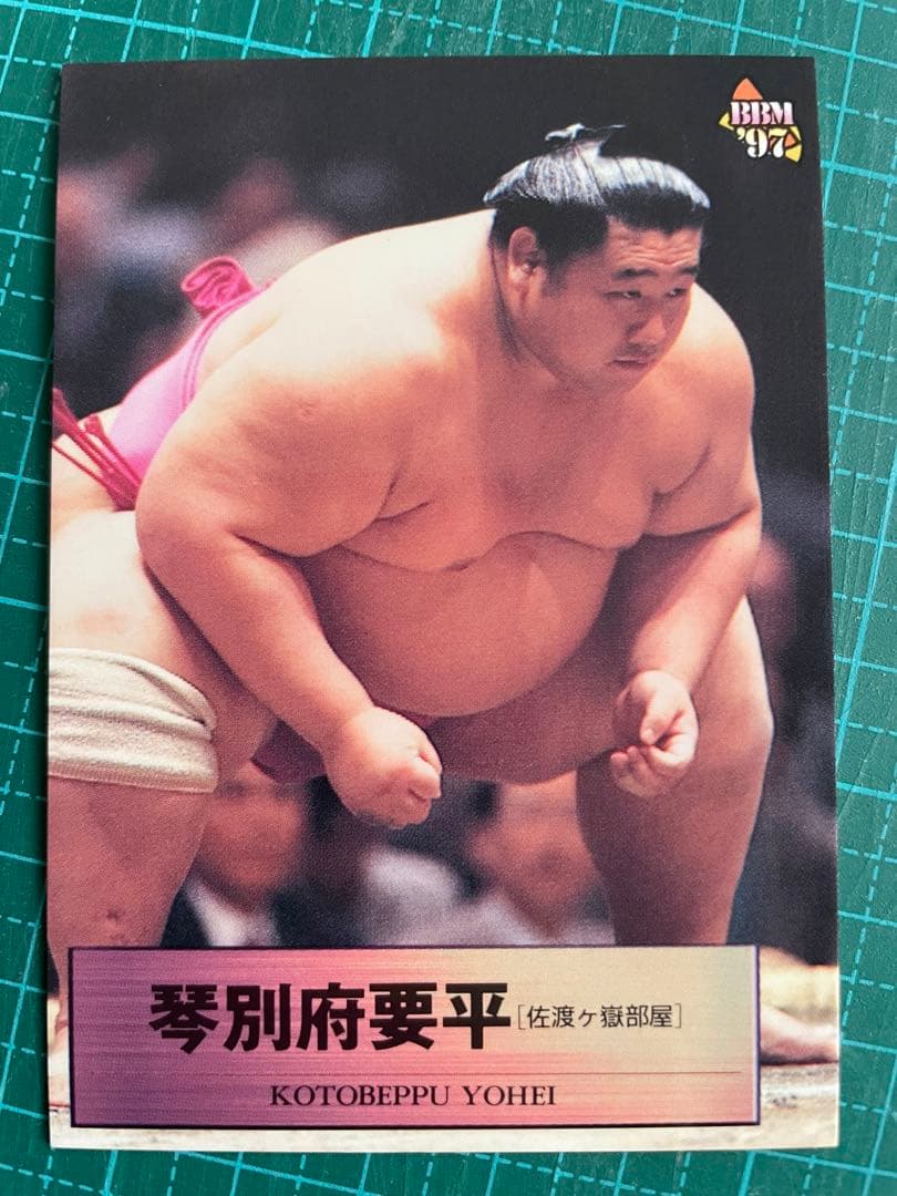 BBM1997 大相撲カード 相撲カード No.65 琴別府 - メルカリ