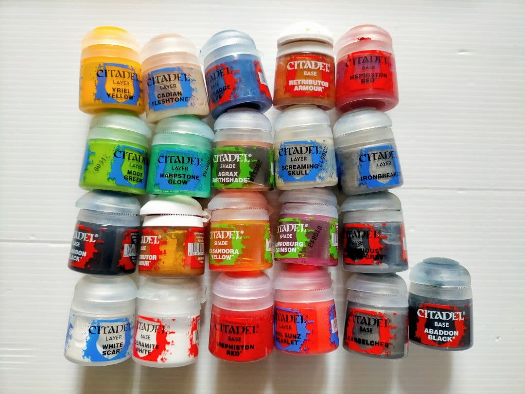 シタデルカラー 21点 セット 塗料 塗装 プラモデル ミニチュア 模型 ガンプラ塗装でオススメのシタデルカラー10本！ これさえ読めば