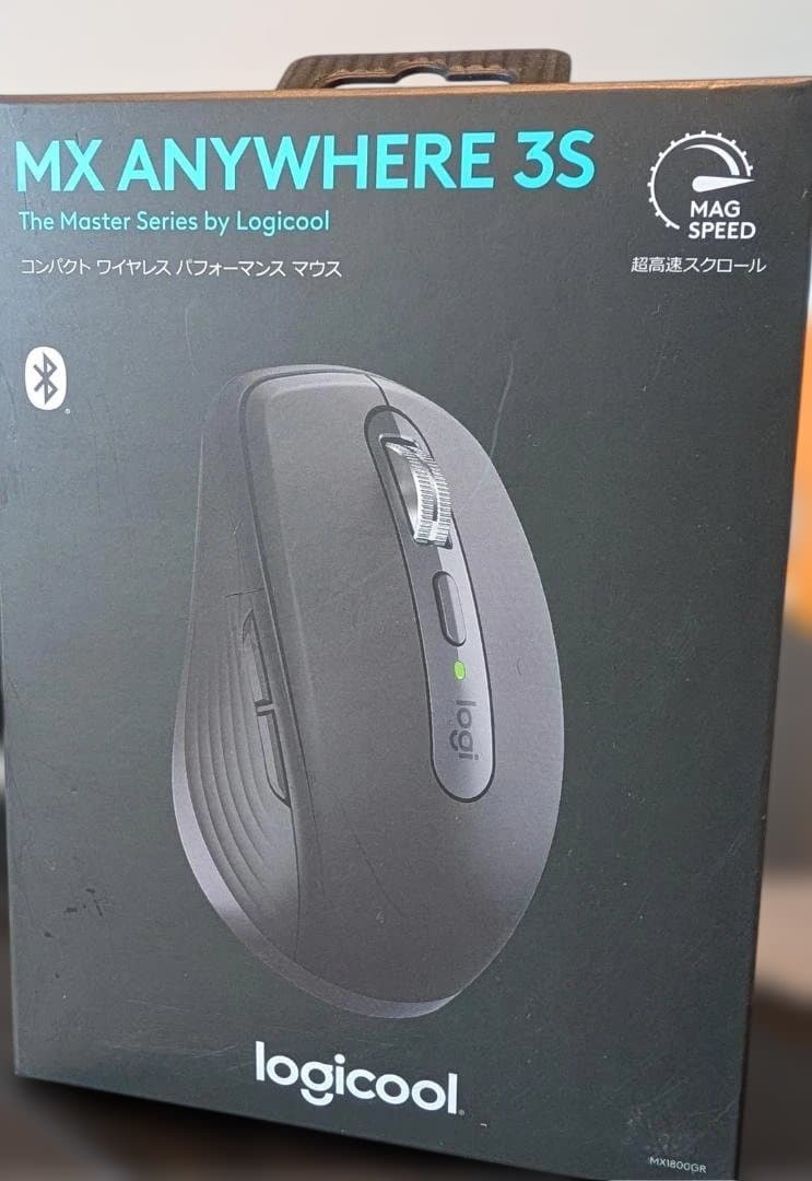 マウス・トラックボール Logicool MX ANYWHERE 3S MX1800GR