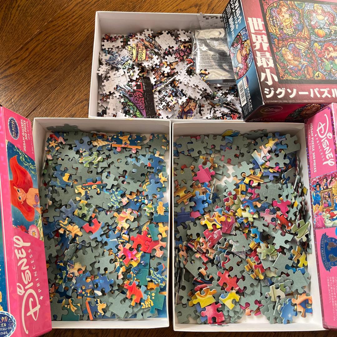 ディズニープリンセス ジグソーパズルセット - メルカリ