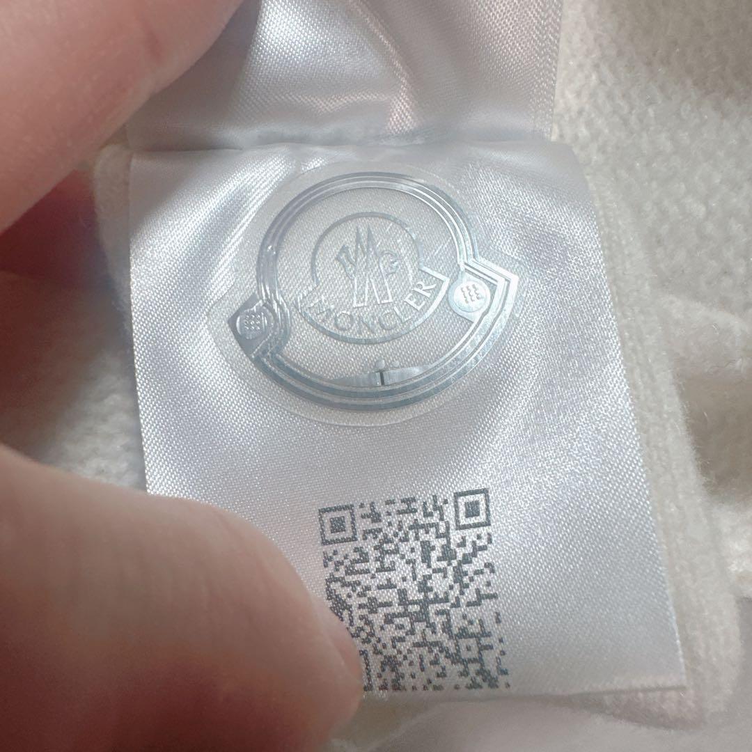 MONCLER モンクレール ニット ショート丈 カシミヤ ワッペン S - メルカリ
