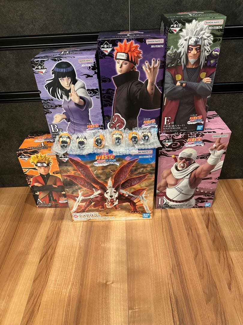 一番くじ ナルト疾風伝 輪廻の嘆きと平和の懸け橋　フィギュアコンプ