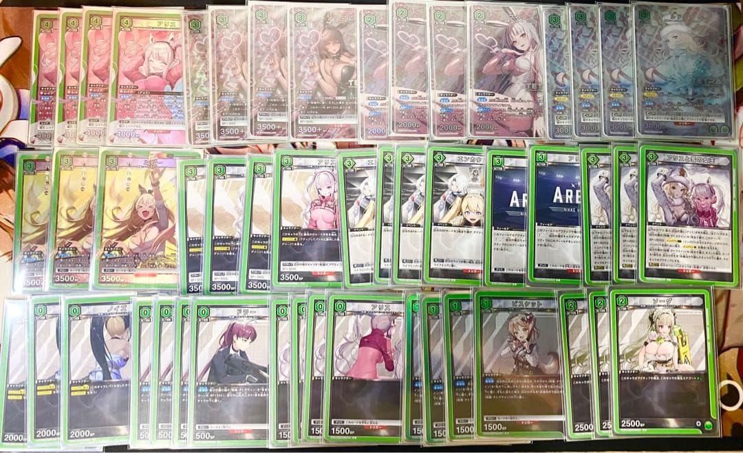 ユニオン アリーナ NIKKE テトラライン デッキ パラレル ノワール ブラン