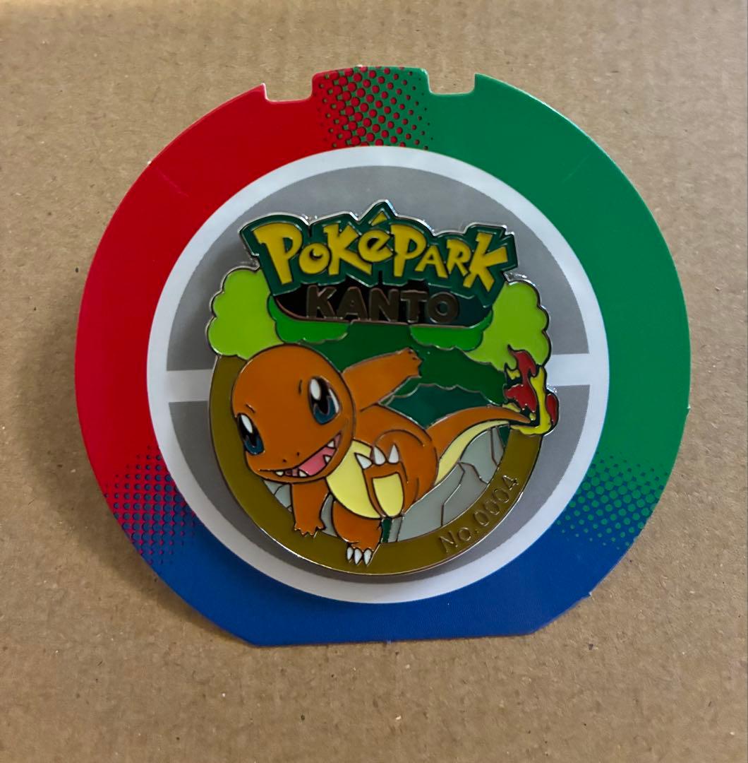 ポケパーク カントー 限定 ピンバッジ ピンズ ヒトカゲ - メルカリ