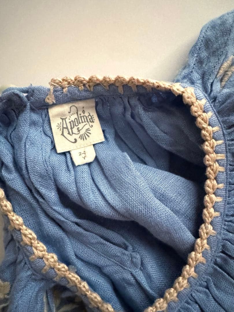 Apolina dress ワンピース 2-3y - メルカリ