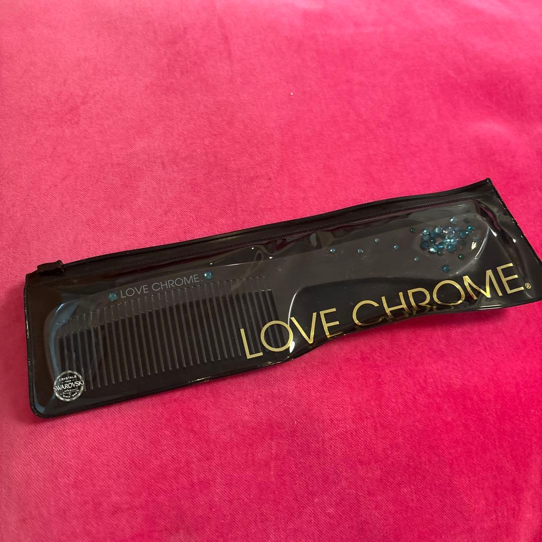 ラブクロム　スワロフスキー静電気抑制 ラブクロムの特徴「なめらかな特殊表面加工/ 圧倒的な軽量性/ 静電気の