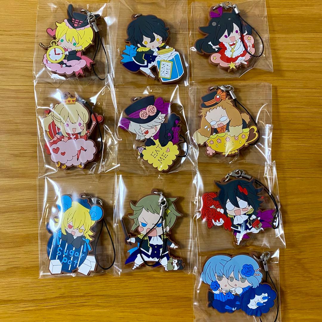 パンドラハーツ　ラバーストラップ　全種　コンプ