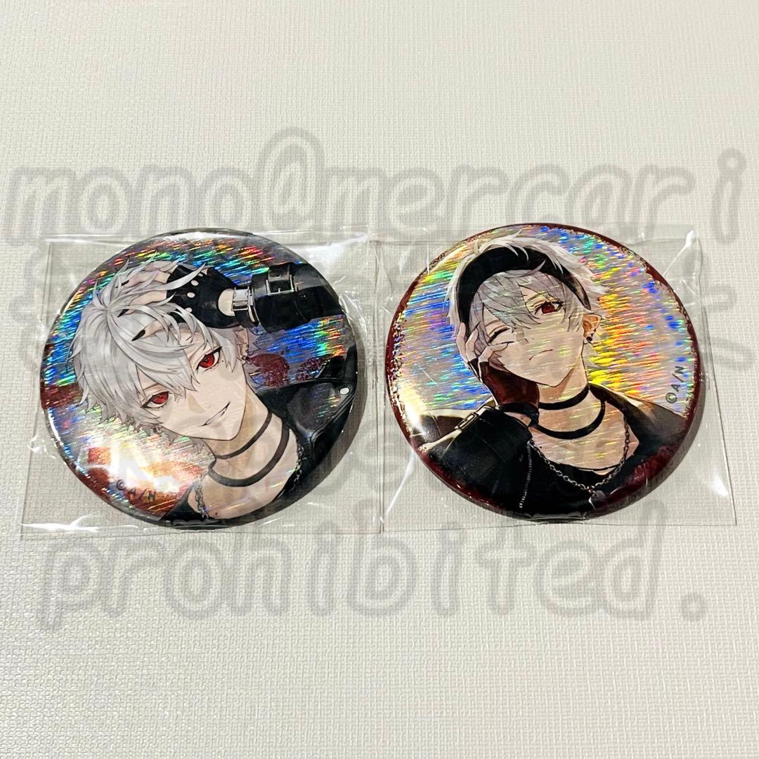 にじさんじ 葛葉 ChroNoiR 7周年 缶バッジ - メルカリ