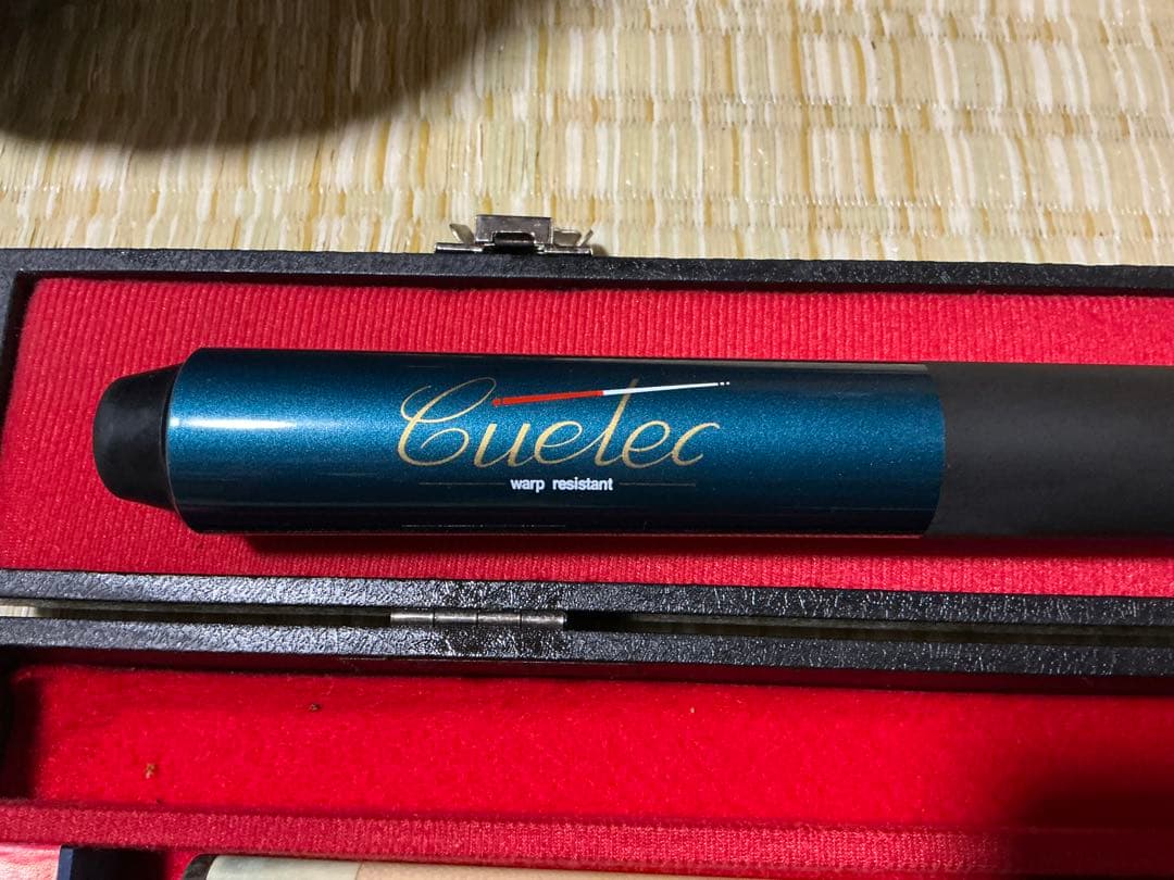 Cuetec ビリヤードキュー 青