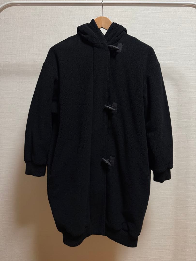 MM6 フリースダッフルジャケット