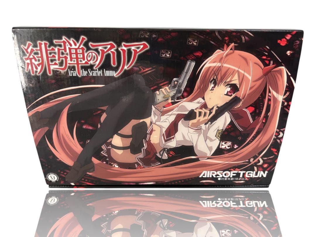 ☆未使用/極美品　緋弾のアリア ガバメント シルバー ウエスタンアームズ □買取情報◇WA ガバメント 緋弾のアリア ブラック/シルバー ガスガン