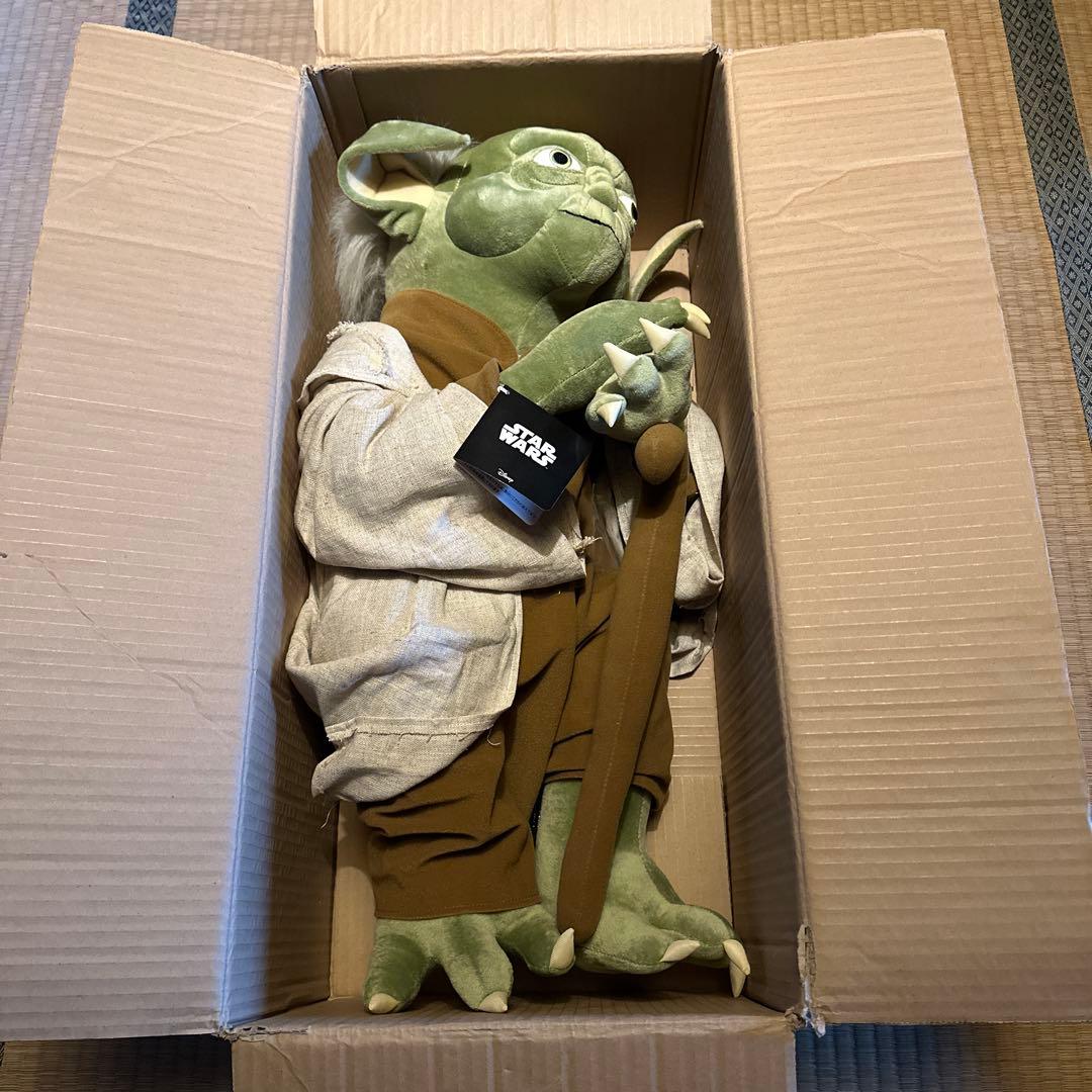 スターウォーズ ヨーダ リアルサイズ/ぬいぐるみ スター・ウォーズ』ヨーダ、ウィケットの等身大ぬいぐるみが数量限定