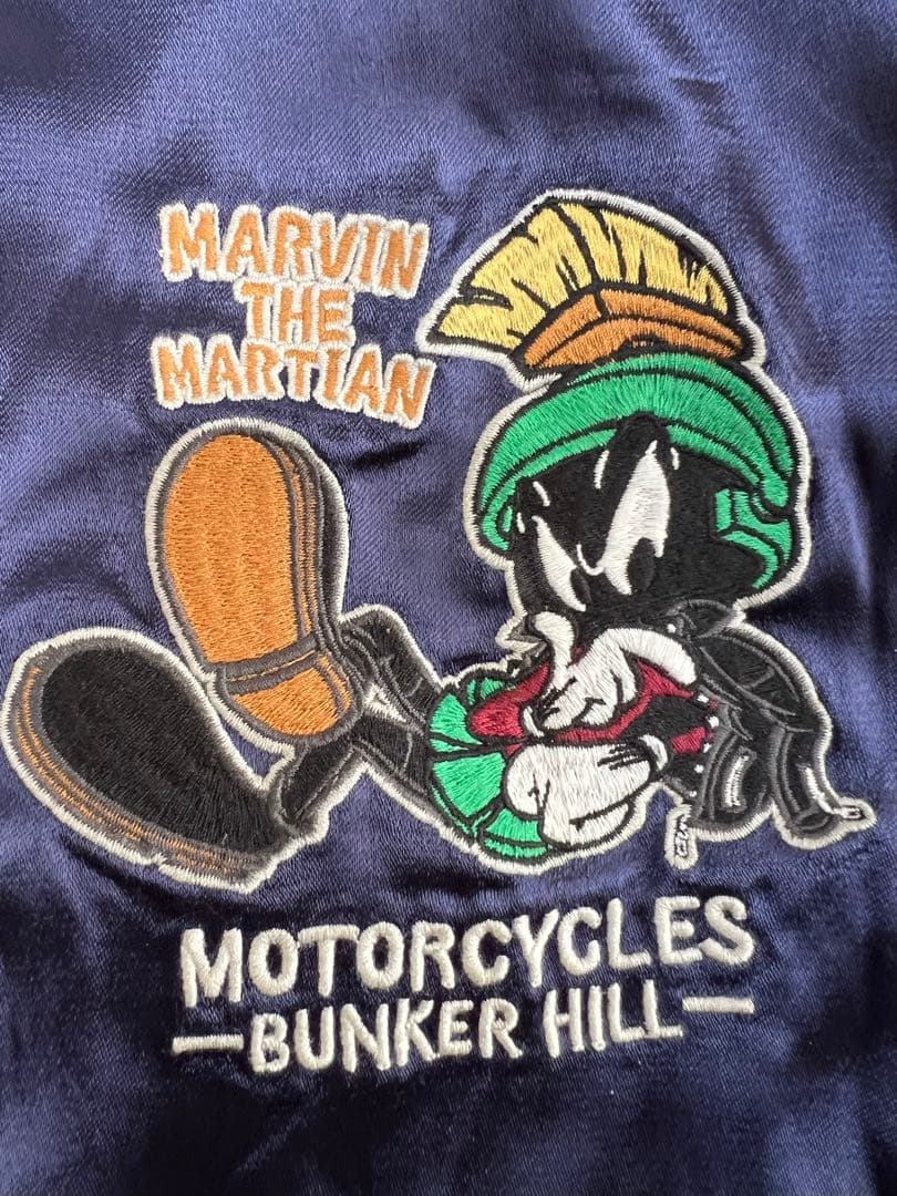 XL VANSON×LOONEY TUNES スカジャン トゥイティー マービン - メルカリ