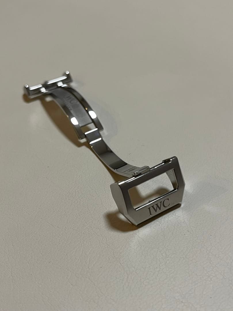 IWC 純正dバックル　18ミリ