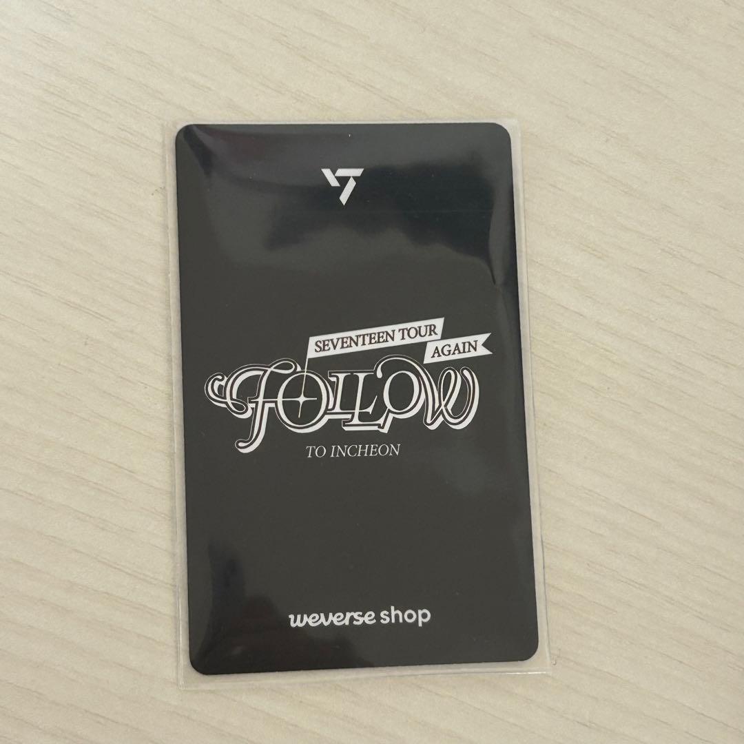 SEVENTEEN セブチ follow ジョンハン 仁川 会場限定 - メルカリ