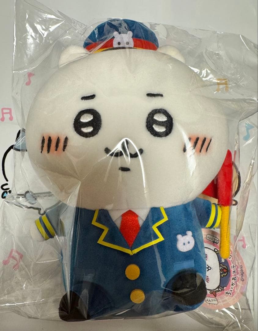 ちいかわ　駅員さんなぬいぐるみS 2月12日発売 新商品／ ◇駅員さんなぬいぐるみS （ちいかわ / ハチワレ