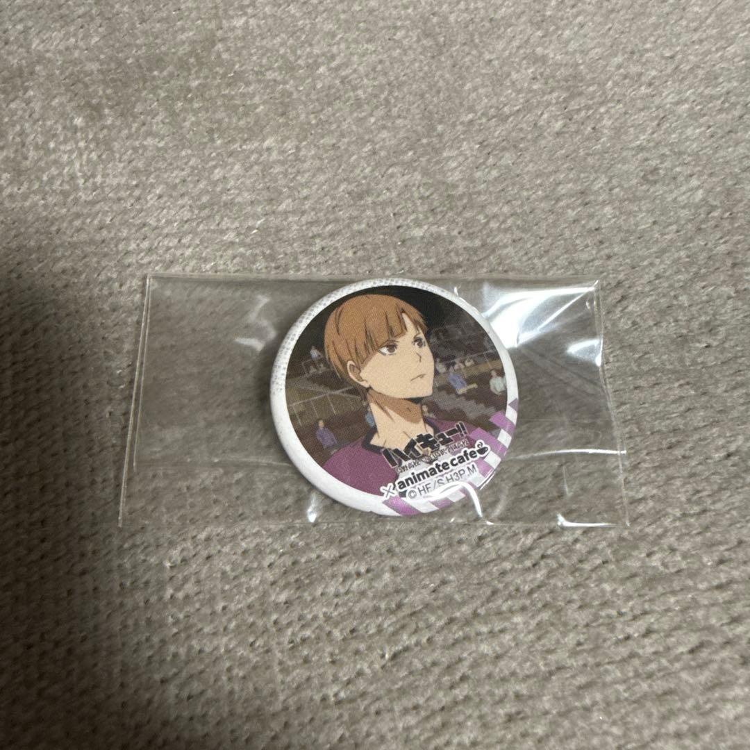 ハイキュー‼︎ アニメイトカフェ 缶バッジ 白鳥沢 - メルカリ