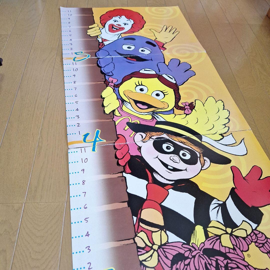 マクドナルド　身長計