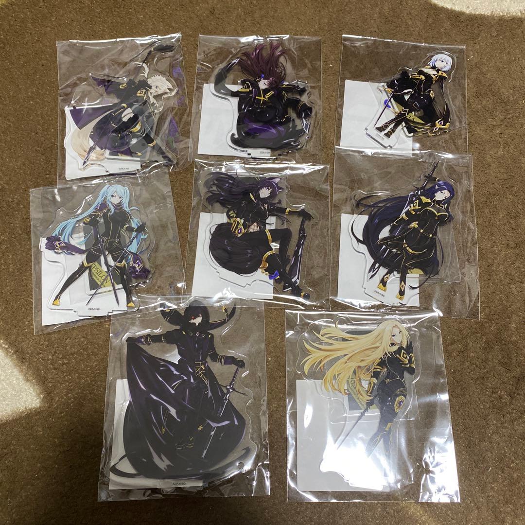 陰の実力者になりたくて！　皓白の祝祭 / 漆黒の饗宴　アクリルスタンドセット