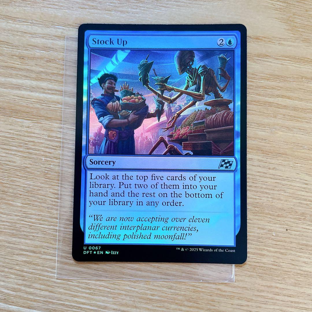 Stock Up 食糧補充 foil マジック：ザ・ギャザリング - メルカリ