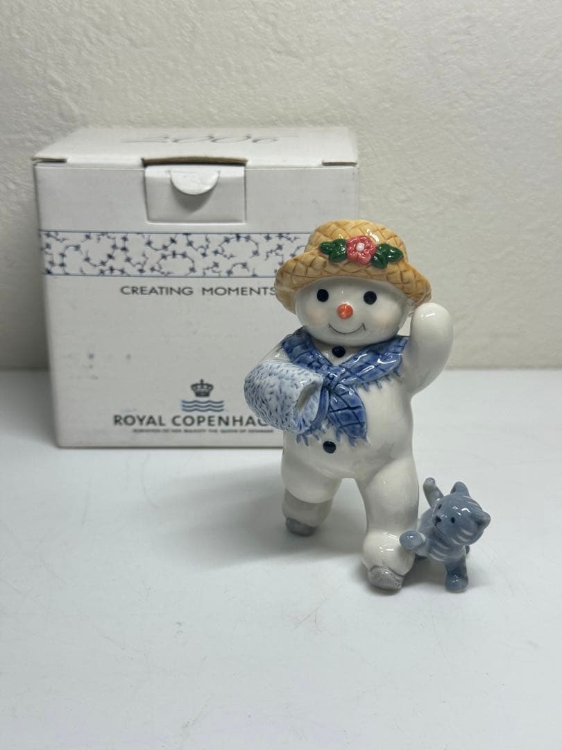 ロイヤルコペンハーゲン 2006年 スノーマン フィギュリン お母さん
