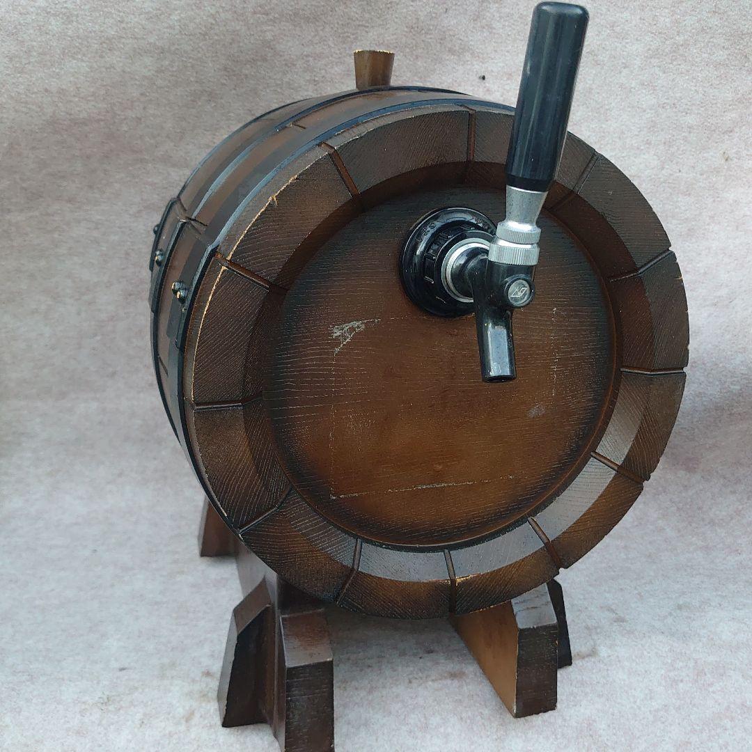 ニットク社製氷冷式木製樽型ビールサーバー