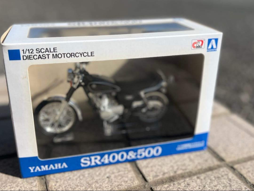 Yamaha SR400&500 1/12 ダイキャストモデル - メルカリ