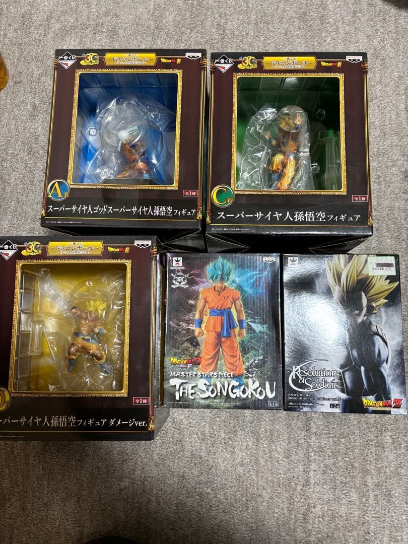 ドラゴンボール　フィギュア5点セット