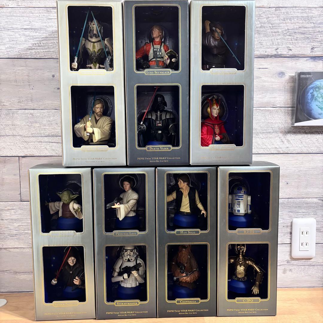 ペプシツイスト　スターウォーズ　コレクション　サウンドビッグキャップセット