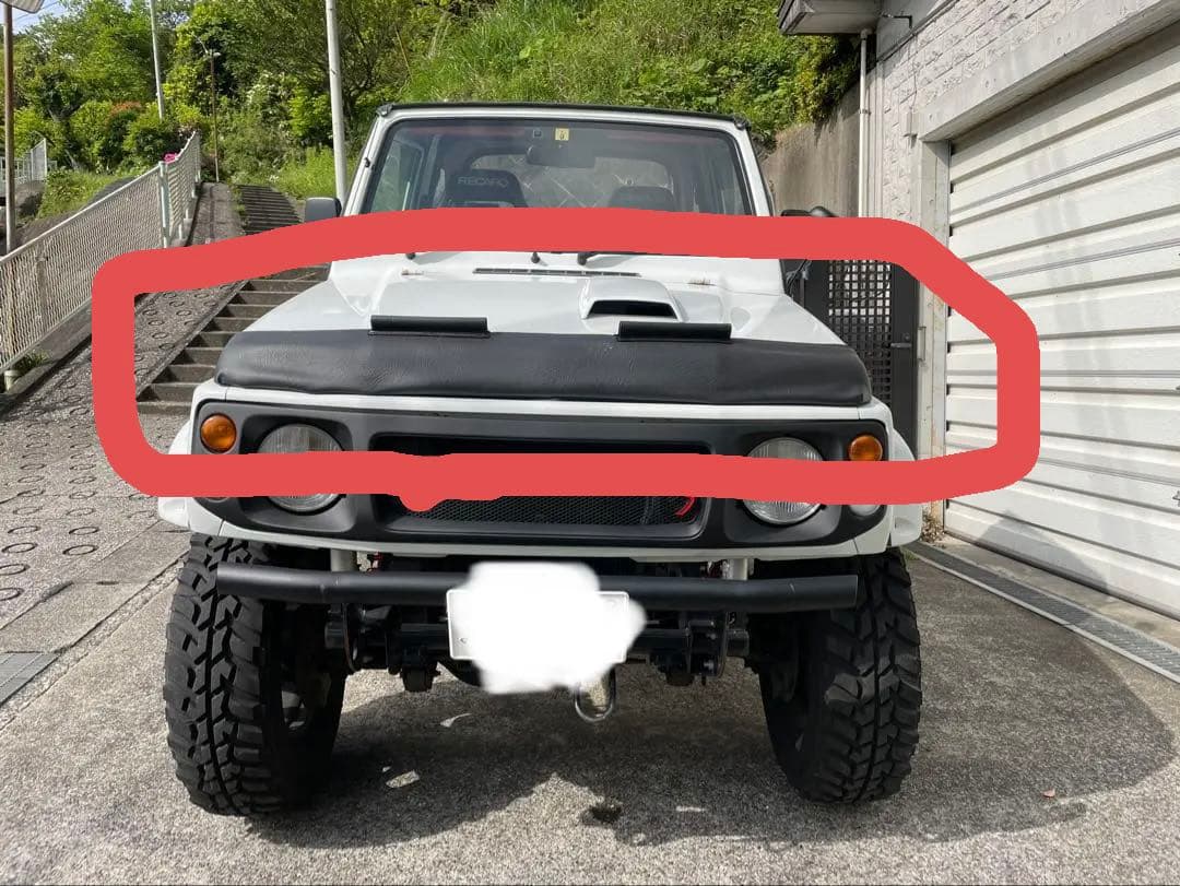 ジムニーja12 ノーズブラ