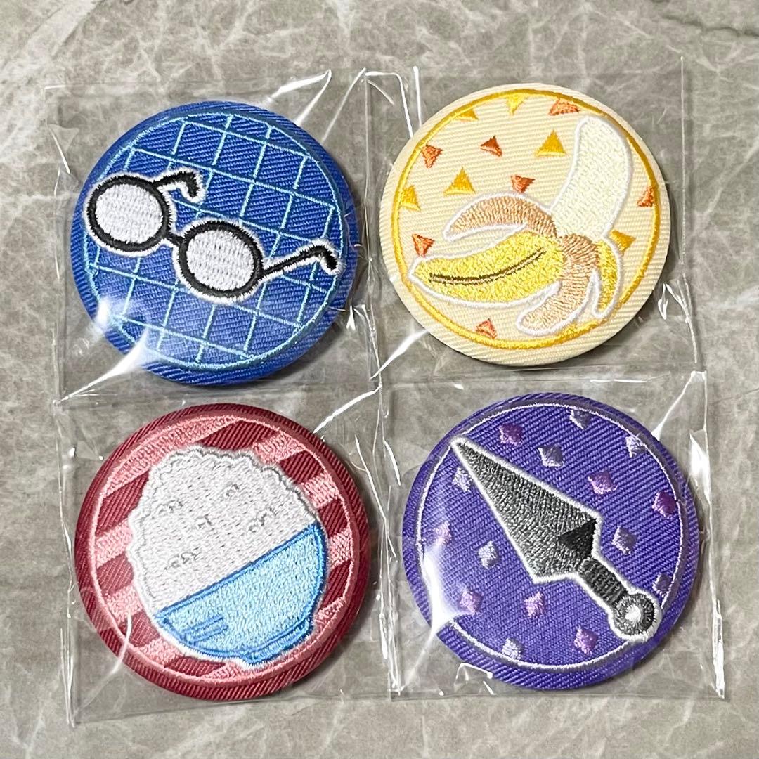 銀魂 刺繍缶バッジコレクション 新八 近藤 神威 月詠 吉原大炎上