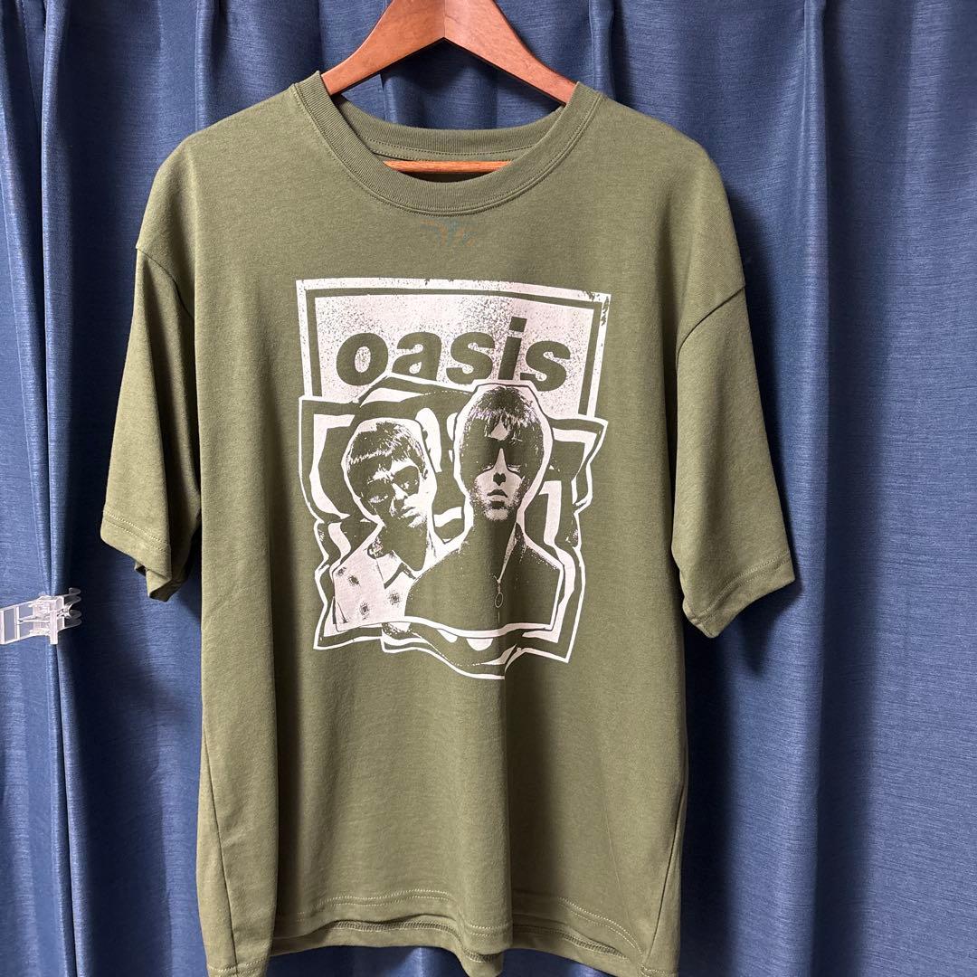 Oasis live '25 Tシャツ L オリーブ - メルカリ