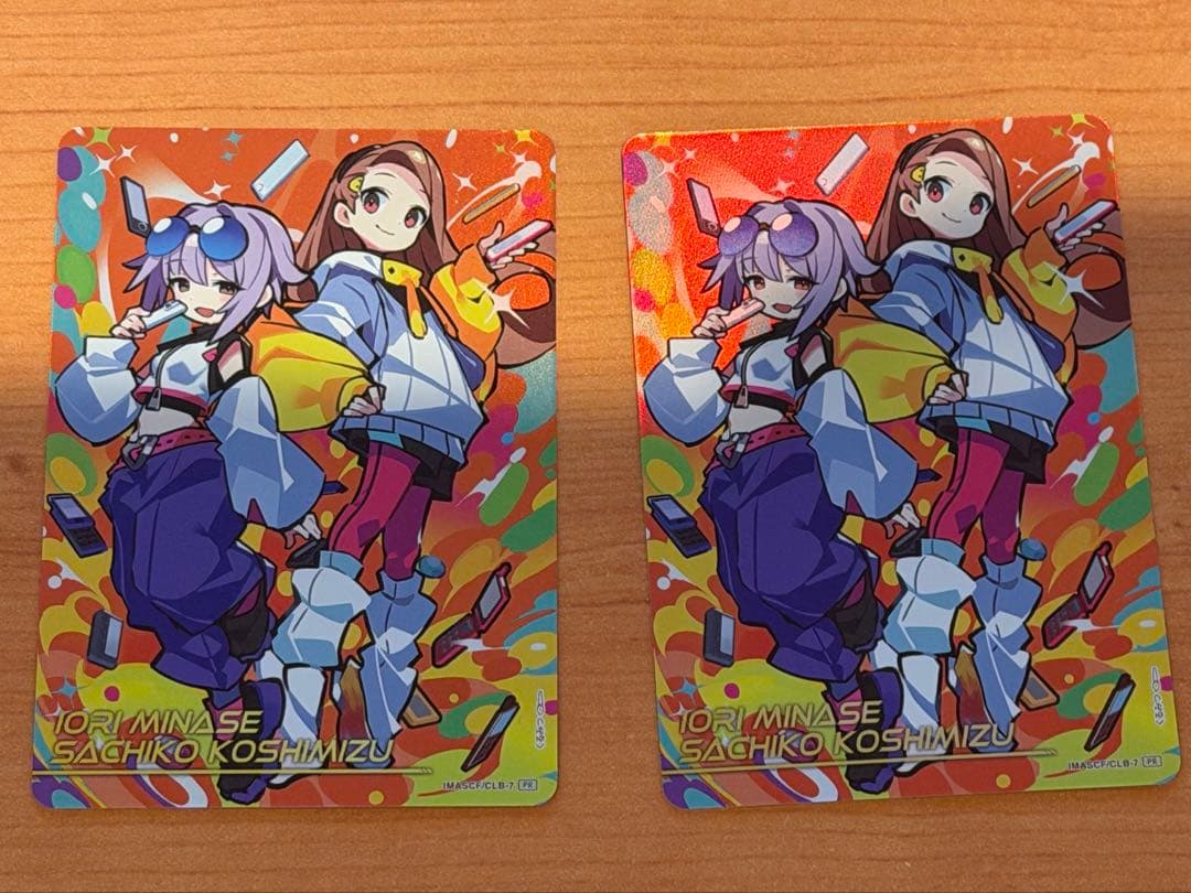 カードフォリオ 輿水 幸子 水瀬 伊織 アイマス デレ ミリ 衣装展 特典