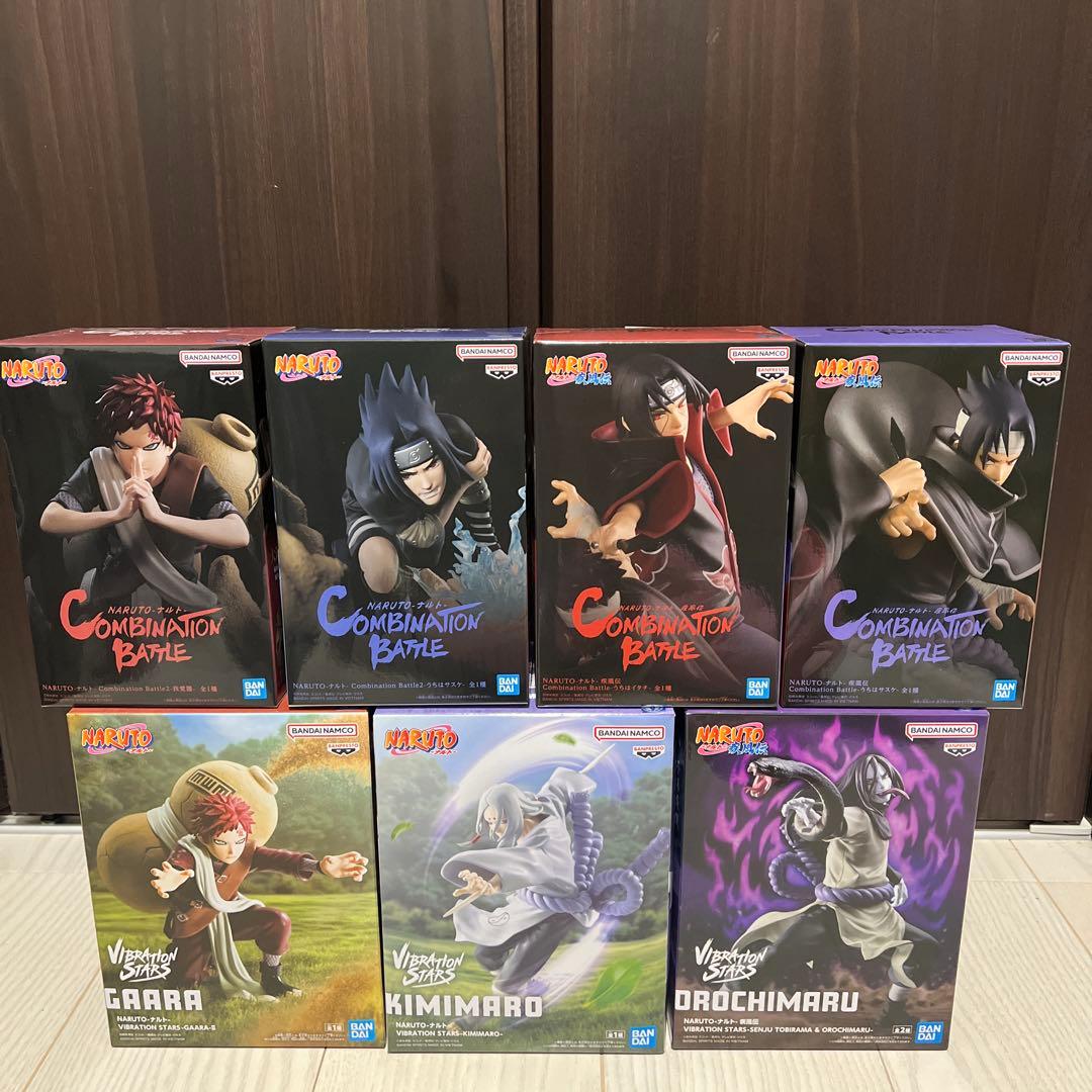 NARUTO 君麻呂 うちはイタチ うちはサスケ　我愛羅　大蛇丸