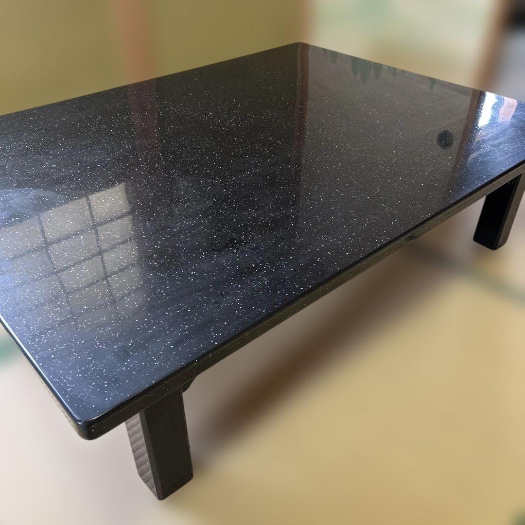 最終値下げ！螺鈿細工　漆塗？座卓　アンティーク